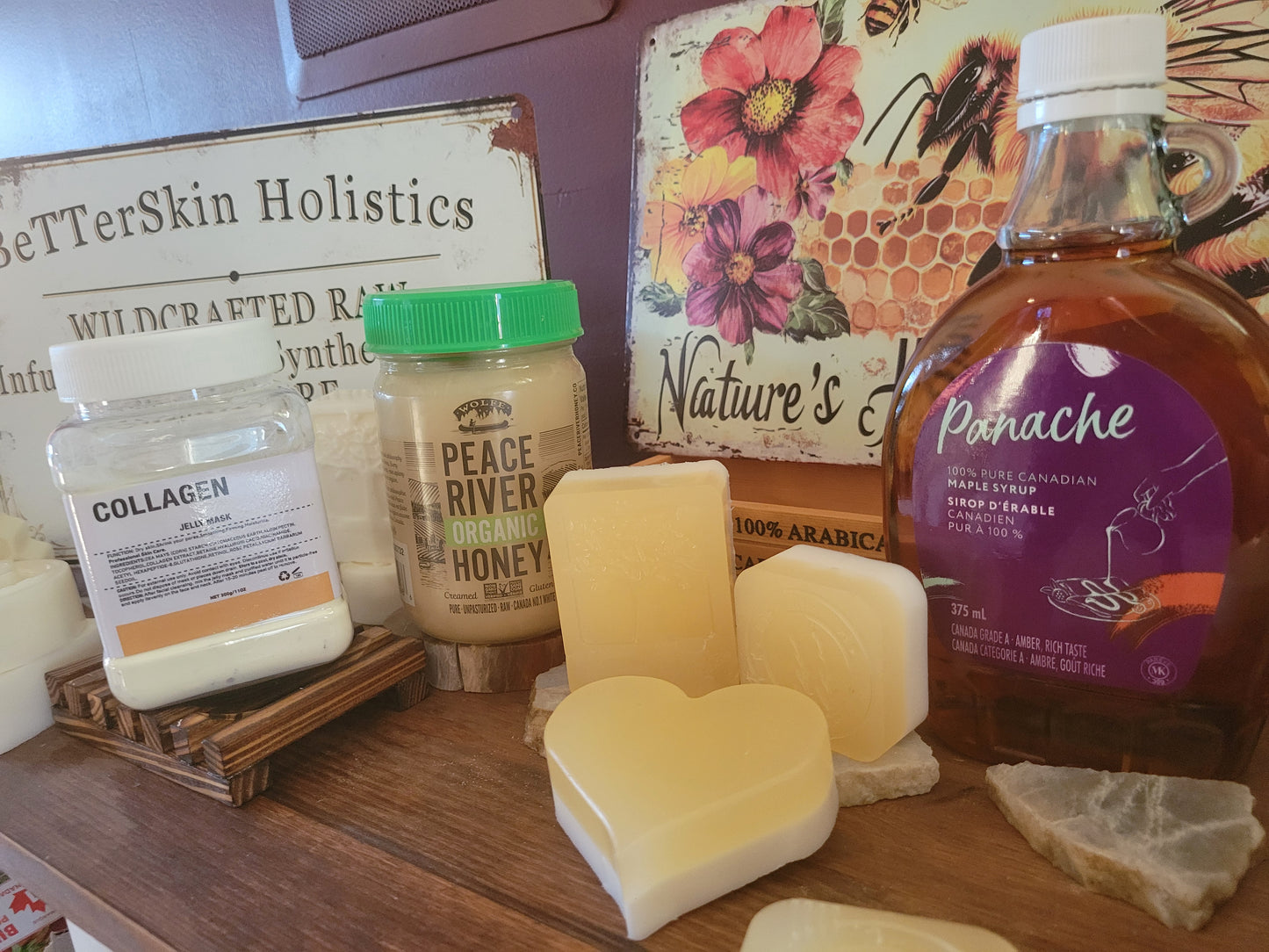 New! Maple Syrup•Raw Honey & Collagen ANTI AGING Soap Sets - Tartarian Treasures & Trinkets