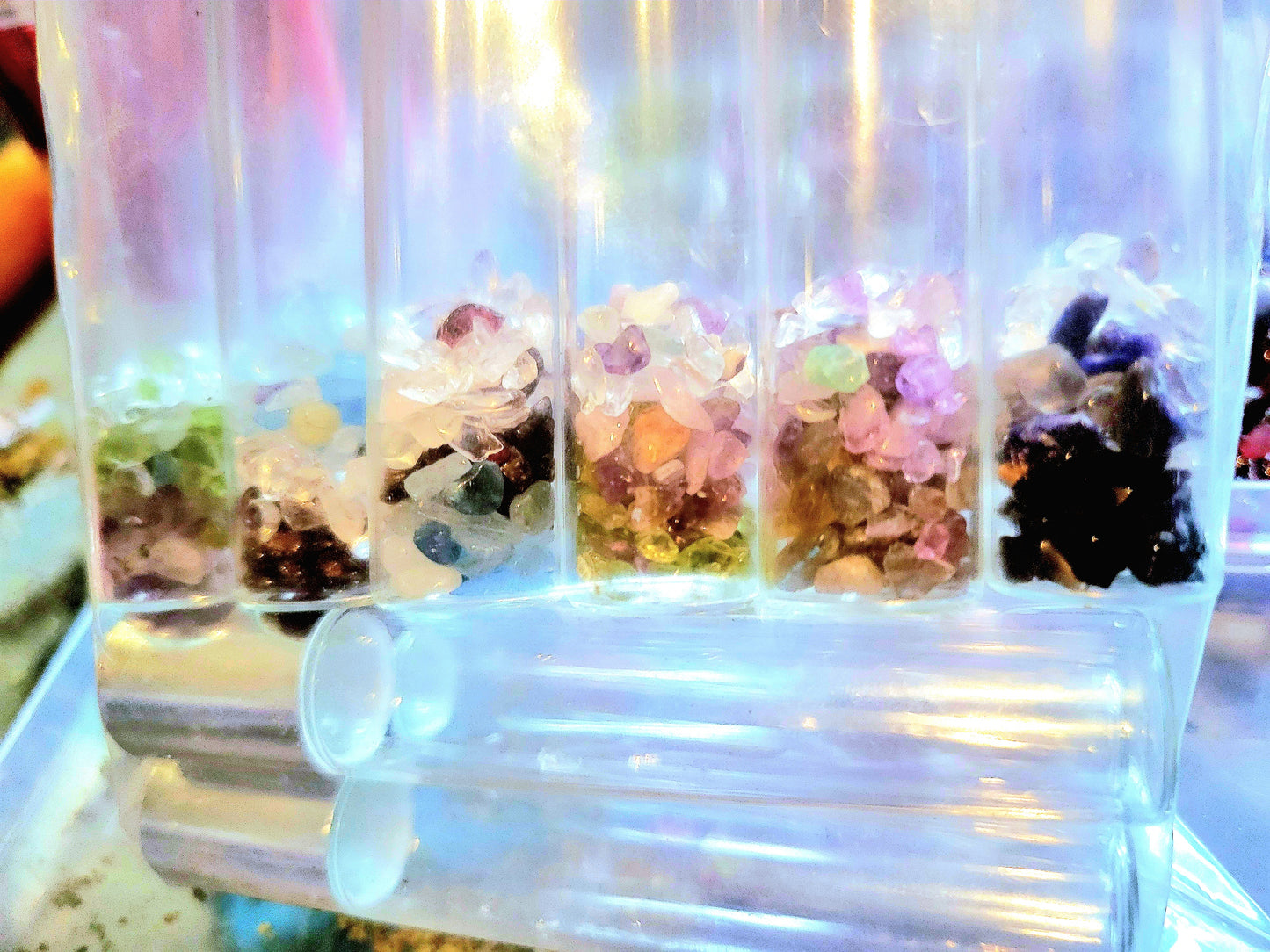 Wear-A-Spell Alchemy Oils Glass Bottle Roll on Gemstone combination Perfume Ancient Oils - Tartarian Treasures & Trinkets