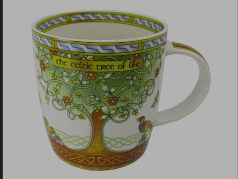 Celtic,Viking Tree of Life Ceramic Mug set 2 or 4