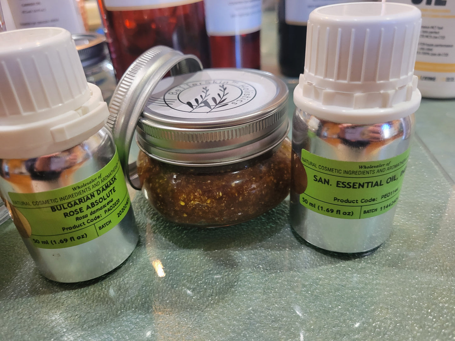 BROWN SUGAR & CORNMEAL SCRUB for Face & Body-Exfoliant for ALL Skin conditions