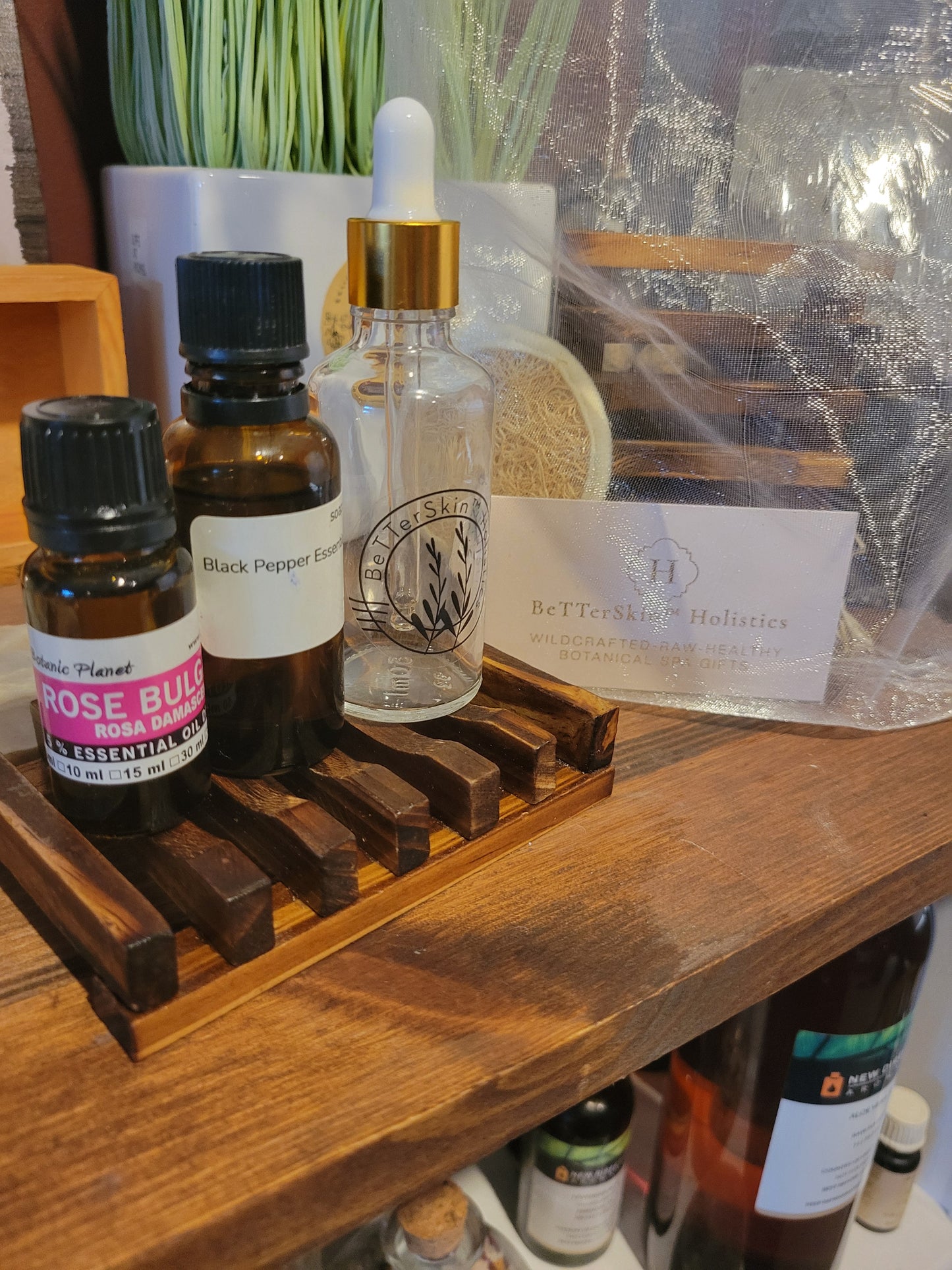 Anti-Aging-Black Pepper Himalayan Salt & Bulgarian Rose - BeTTerSkin Holistics, eczema, psoriasis skincare, BetterSkin Holistics