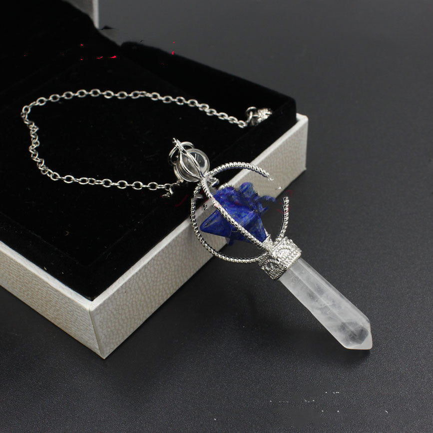 Cute Merkaba+ Clear Quartz Healing , Divination Crystal Natural Gemstones- Choose Your favorite Merkaba! - Tartarian Treasures & Trinkets