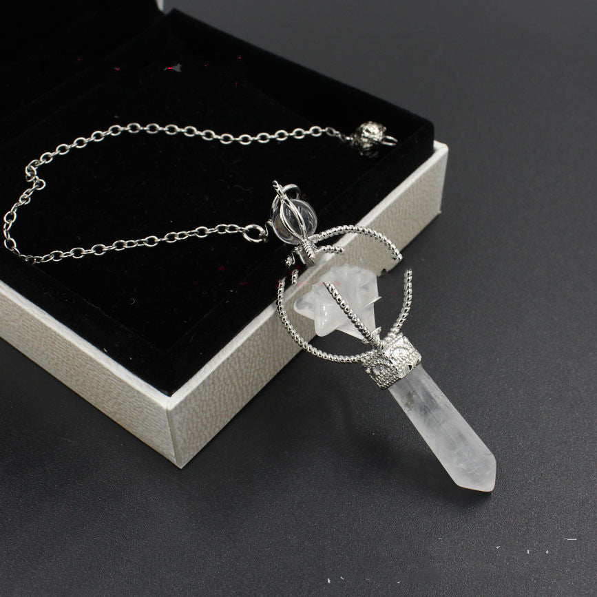 Cute Merkaba+ Clear Quartz Healing , Divination Crystal Natural Gemstones- Choose Your favorite Merkaba! - Tartarian Treasures & Trinkets