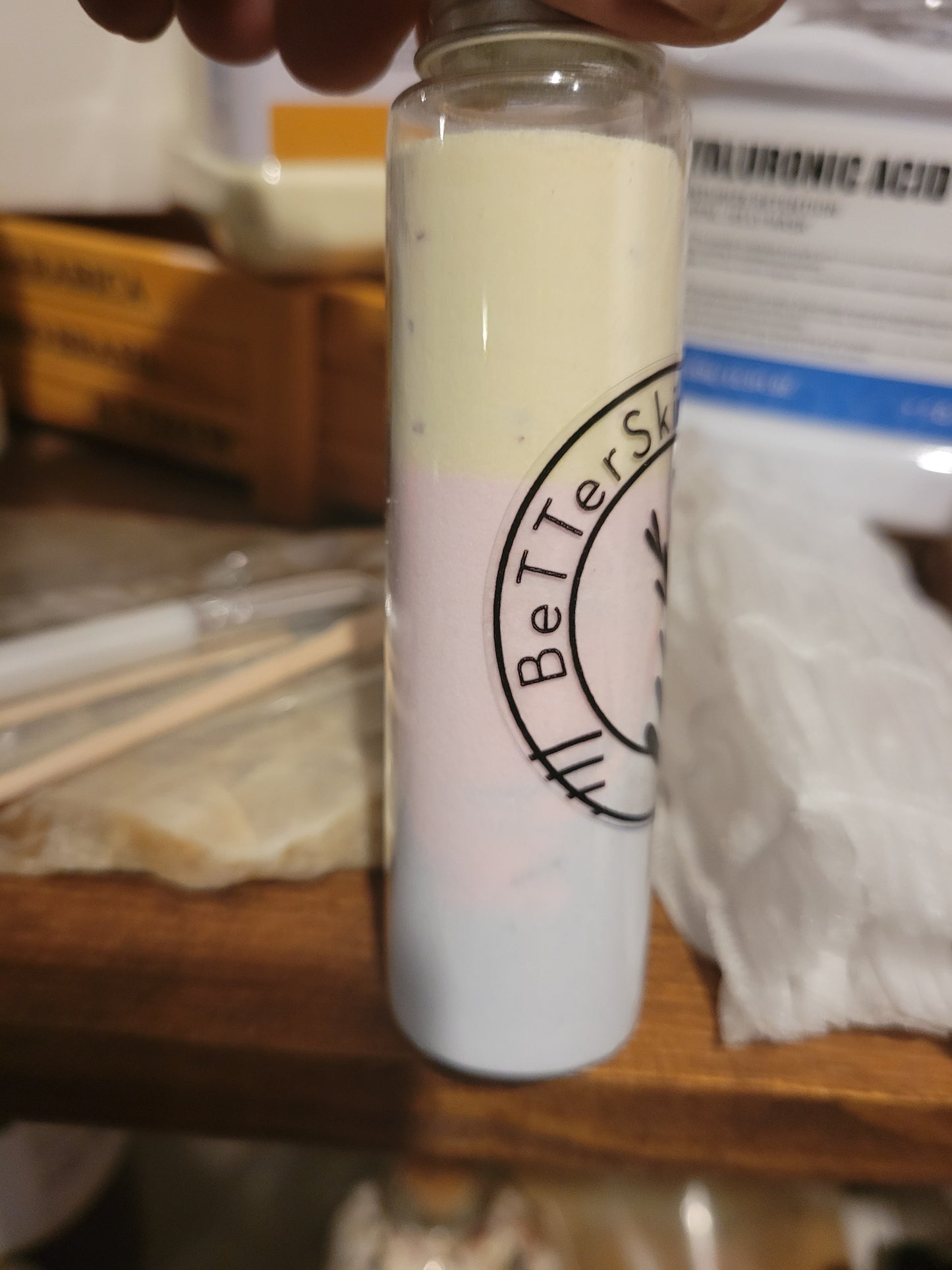 Mini Kit-DIY 3  Different Masks in 1- Collagen & Hyaluronic Acid Powder Mask + 50ml Clear Healing Watery Oils!