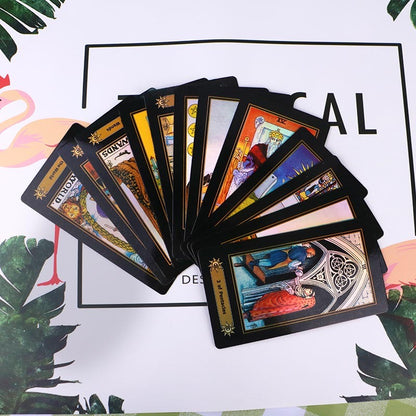 Tarot Deck Set Future Telling English Card - Tartarian Treasures & Trinkets