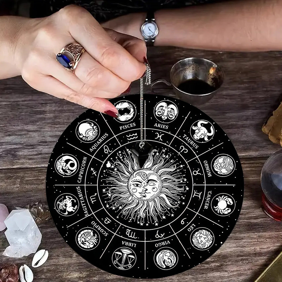 Metaphysical Altar, Fortune Tarot Pendulum Mats (plastic) Many Designs - Tartarian Treasures & Trinkets