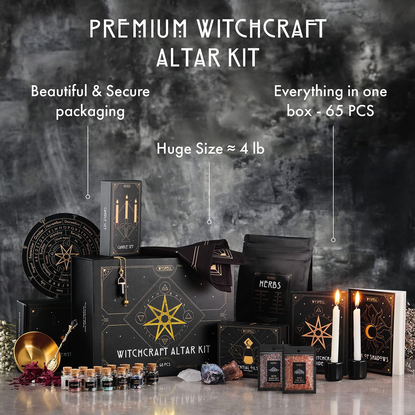 Practical Magick- Druid Metaphysical Spiritual Magick Alter KIT- Small or Large Size - Tartarian Treasures & Trinkets