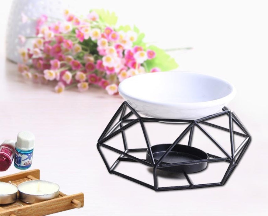 Magick Spell Melts™ Wide Ceramic Bowl Resin Diffuser  Oil Warmer Furnace (recommended w Spell Melts) - Tartarian Treasures & Trinkets