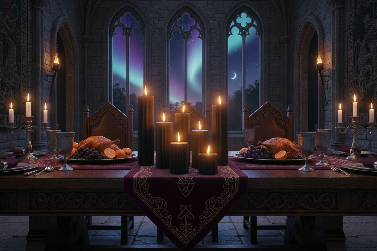 Dripless Solid Black Pillar Fancy Textured Soy Candles- Multi Sizes - Tartarian Treasures & Trinkets