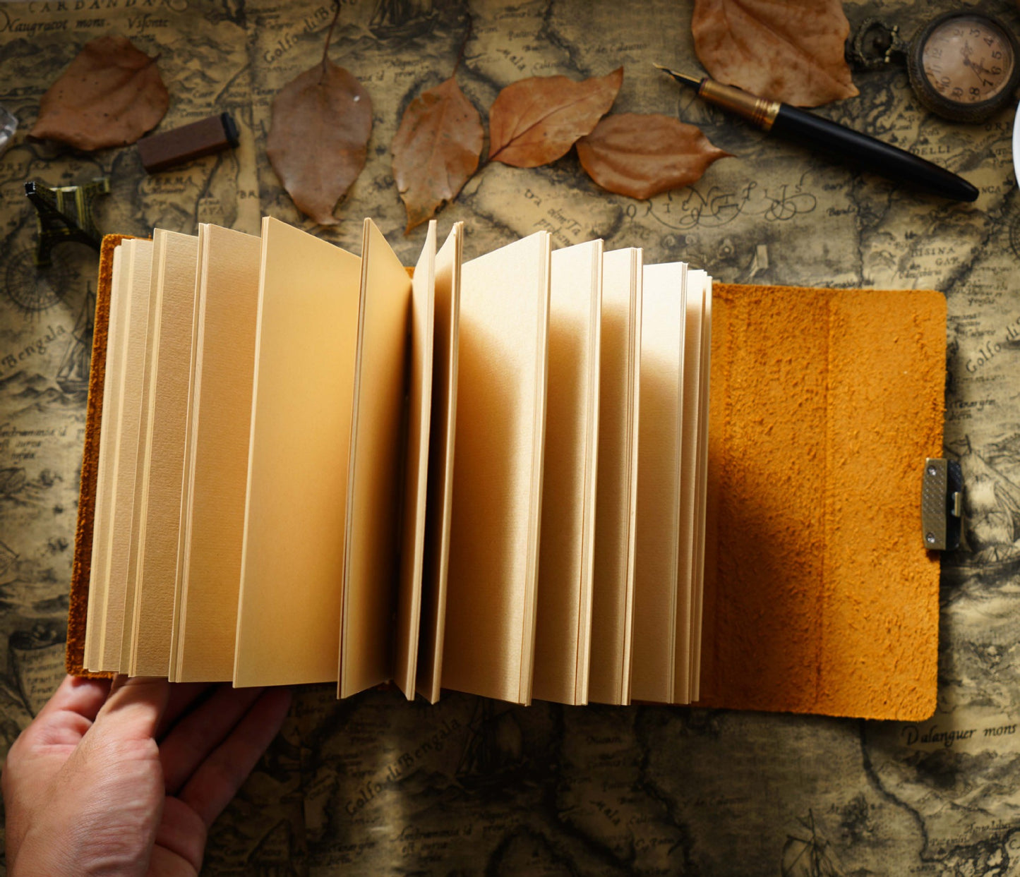 Genuine Leather Cowhide 'Crazy Horse"  Old World Vintage  style Notebook Journal A5,A6 - Tartarian Treasures & Trinkets