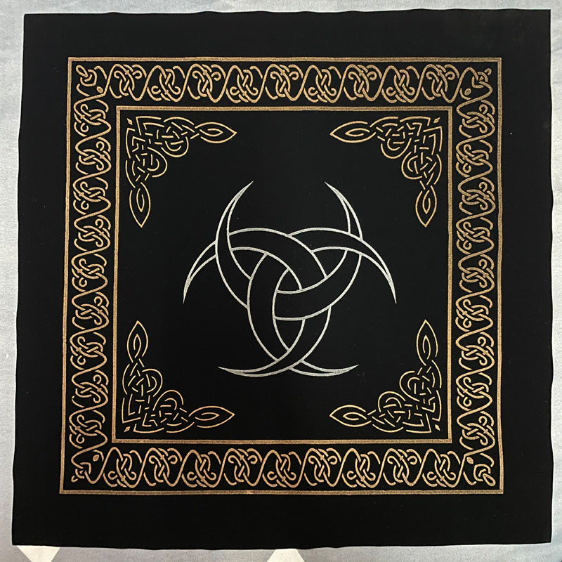 Tarot Tablecloth, Floor Mat, Desk, European Style Photo Pentagram - Tartarian Treasures & Trinkets