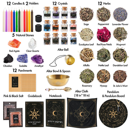 Practical Magick- Druid Metaphysical Spiritual Magick Alter KIT- Small or Large Size - Tartarian Treasures & Trinkets