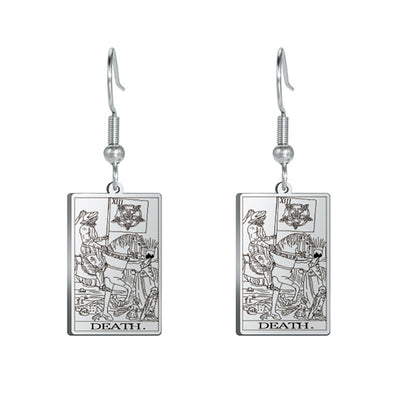 Tarot Card Charm  Titanium Steel Pendants - Tartarian Treasures & Trinkets