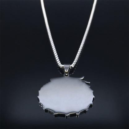 Oroborous Dragon Dark/Light Wolf Necklace - Tartarian Treasures & Trinkets