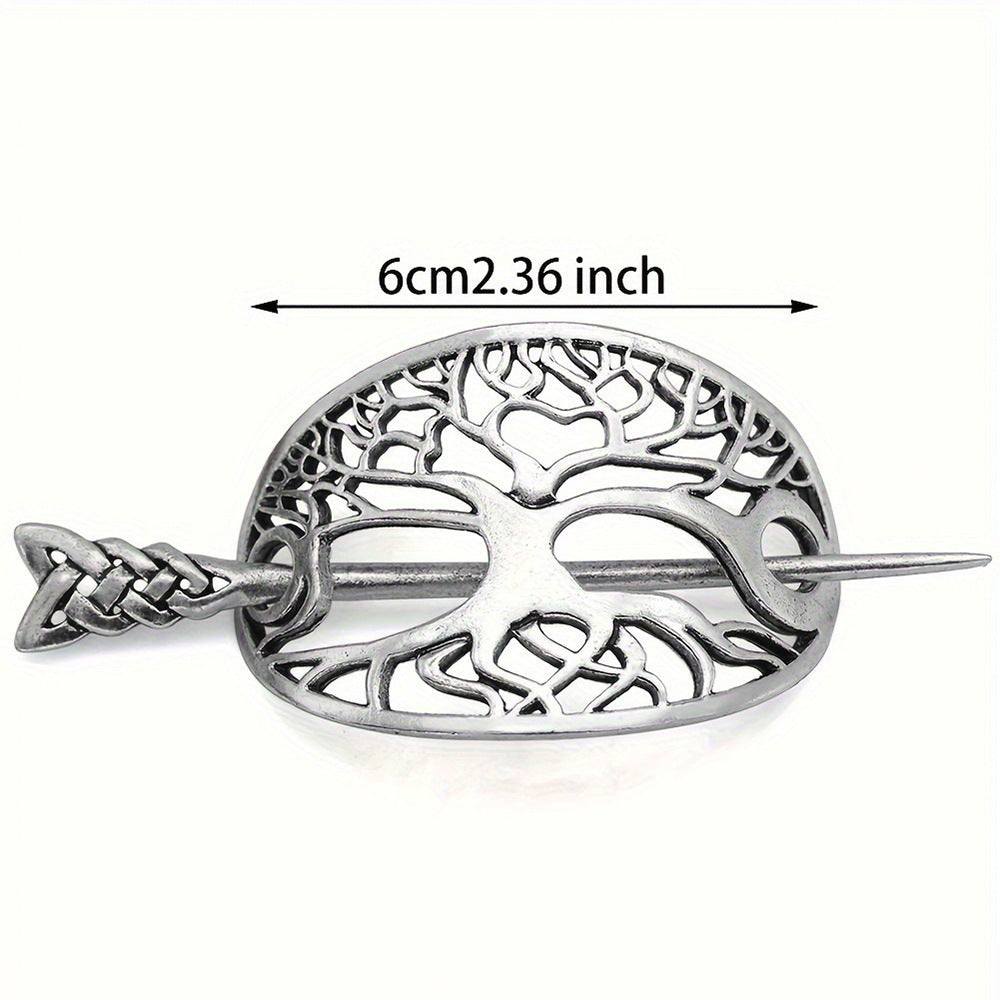 Viking Celtic Hairpin Retro Hair Clips Hair Accessories - Tartarian Treasures & Trinkets