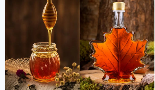 New! Maple Syrup•Raw Honey & Collagen ANTI AGING Soap Sets