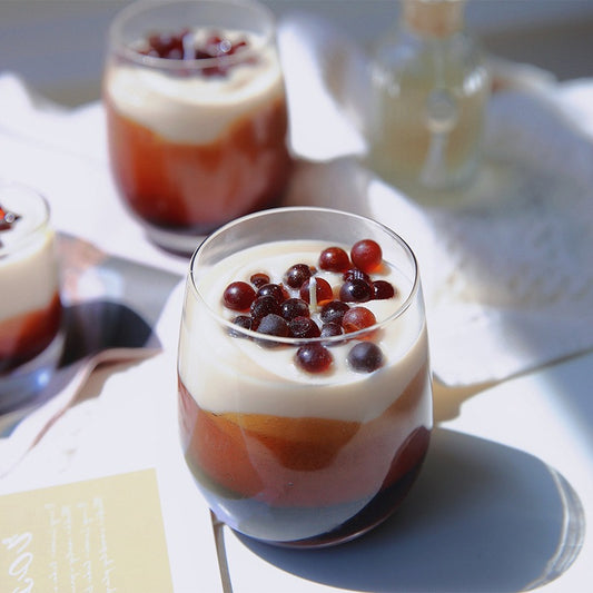 Black Sugar Bobo Milk Tea Coffee Drink Milk Scented Candle - Tartarian Treasures & Trinkets