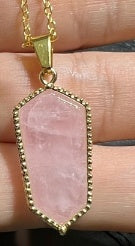 Natural Amethyst Crystal Agate Pendant Rough Stone Gemstone Necklace - Tartarian Treasures & Trinkets