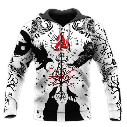 Thin Comfortable Viking Hoodies Choose Your Design - Tartarian Treasures & Trinkets