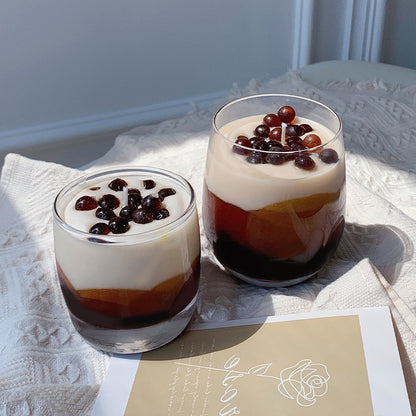 Black Sugar Bobo Milk Tea Coffee Drink Milk Scented Candle - Tartarian Treasures & Trinkets