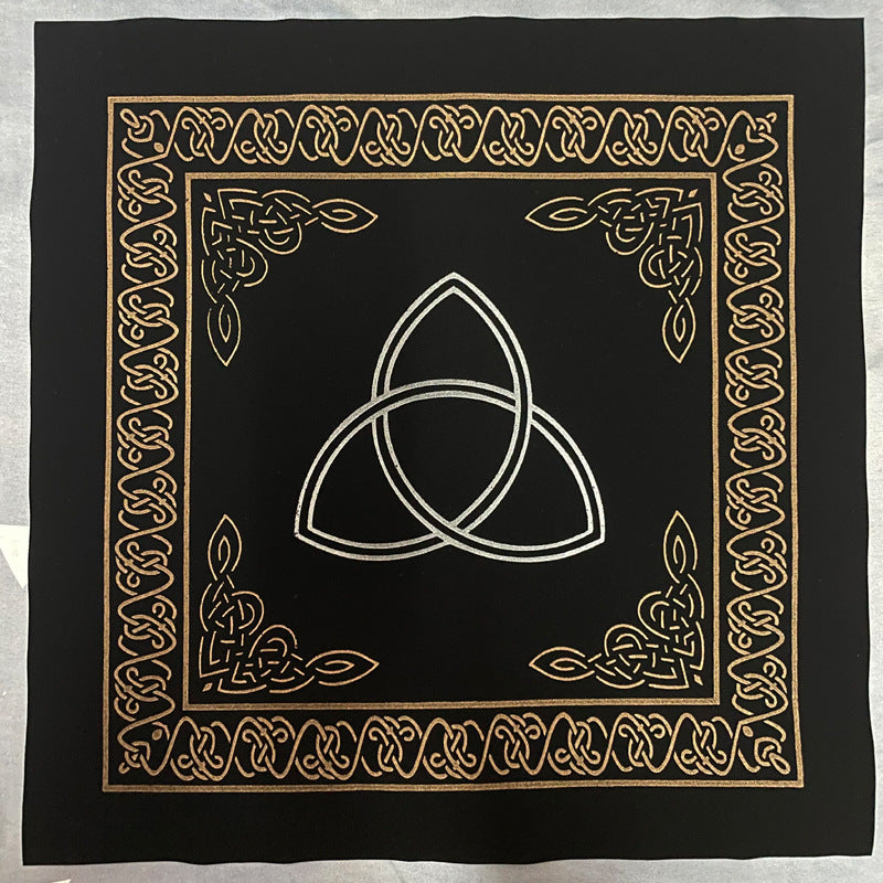 Tarot Tablecloth, Floor Mat, Desk, European Style Photo Pentagram - Tartarian Treasures & Trinkets