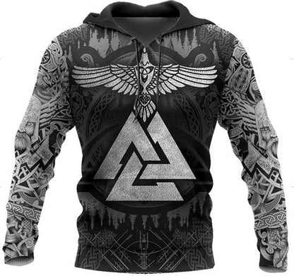 Thin Comfortable Viking Hoodies Choose Your Design - Tartarian Treasures & Trinkets