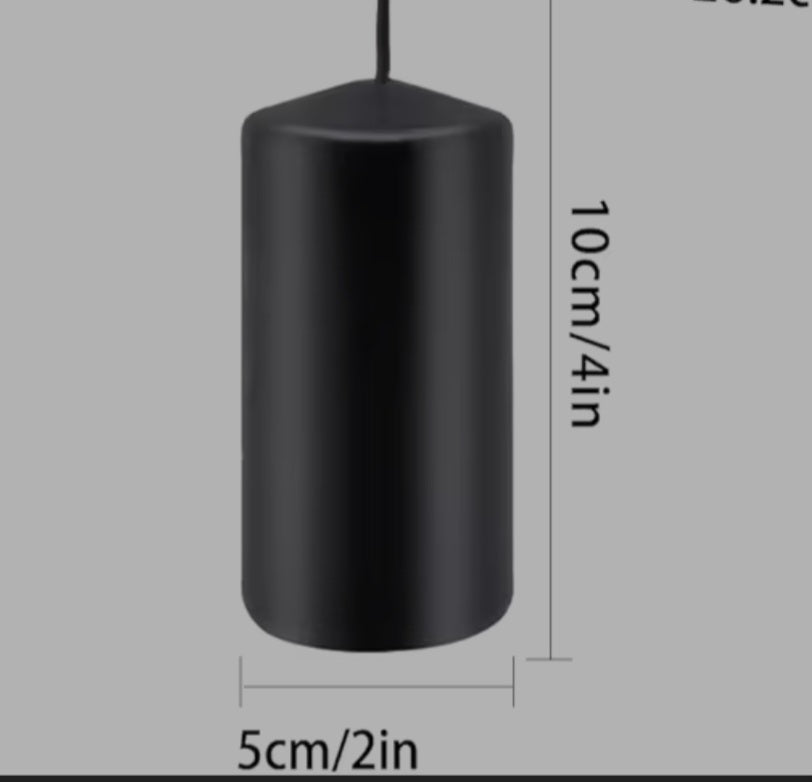 2x4" Elegant Black & White Pillar Candles- Slow Burning, Smokeless High Quality Sets - Tartarian Treasures & Trinkets