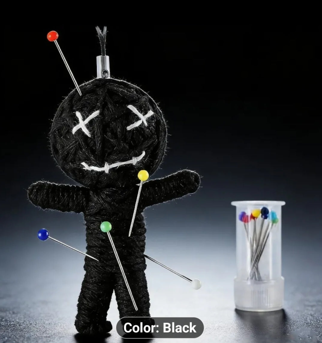 COMING SOON Handmade Magickal Herb Stuffed Spiritual Warfare Voodoo Dolls Comes w 10 Pins - Tartarian Treasures & Trinkets