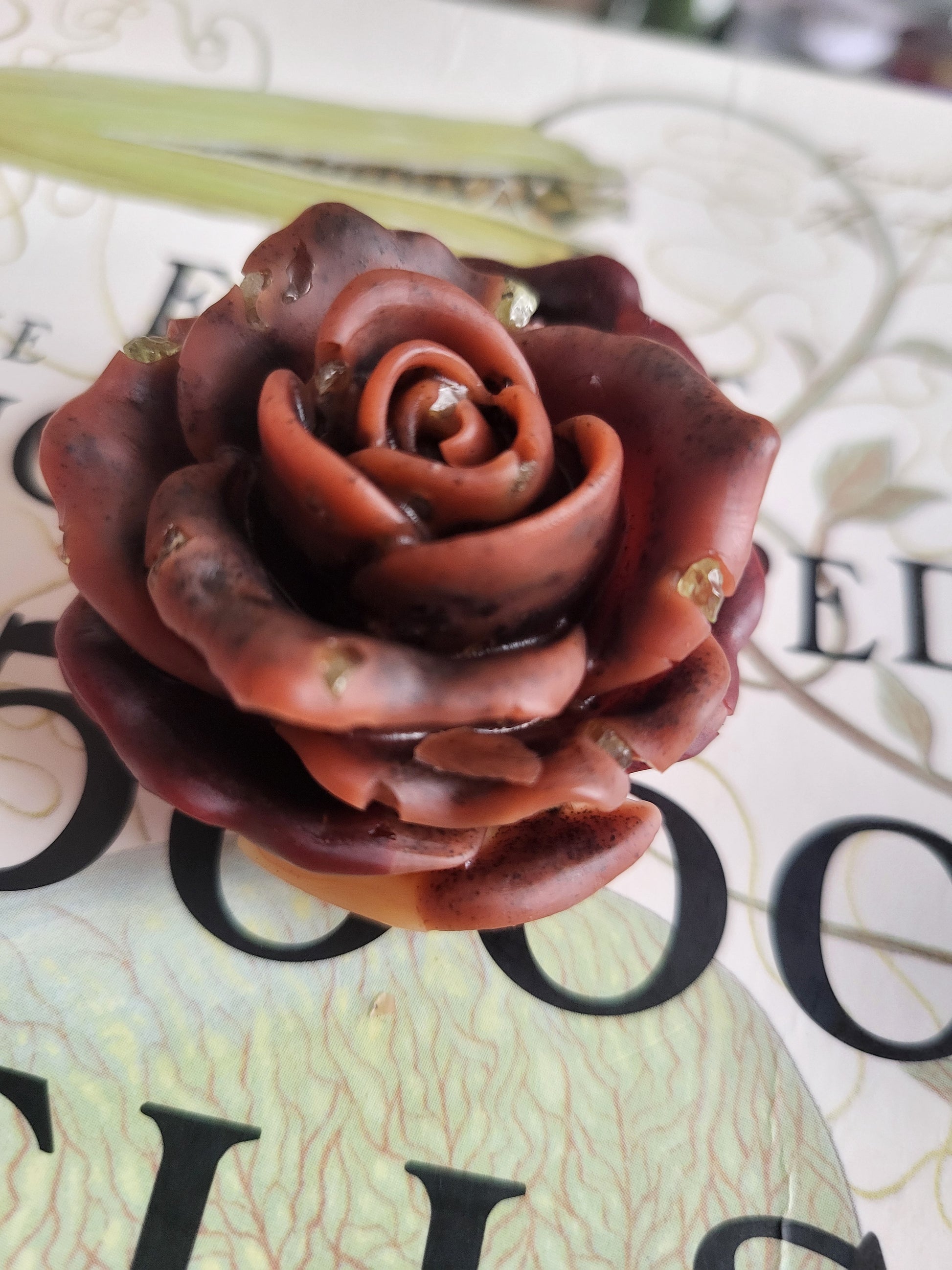 The Magdalene Rose Magick SPELL Melts™   - Ancient Recipes Powerful Herbs, gemstones, Resin Rosin- Bend Reality in YOUR favor!  Choose what you need Many Spells avail 22-25g each - Tartarian Treasures & Trinkets