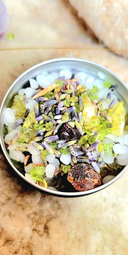 Loose - In-Jar Magick SPELL Melts™-Ancient Recipes Powerful Herbs, Gemstones, Resin Rosin- Bend Reality in YOUR favor! 3 Night Spell - Tartarian Treasures & Trinkets