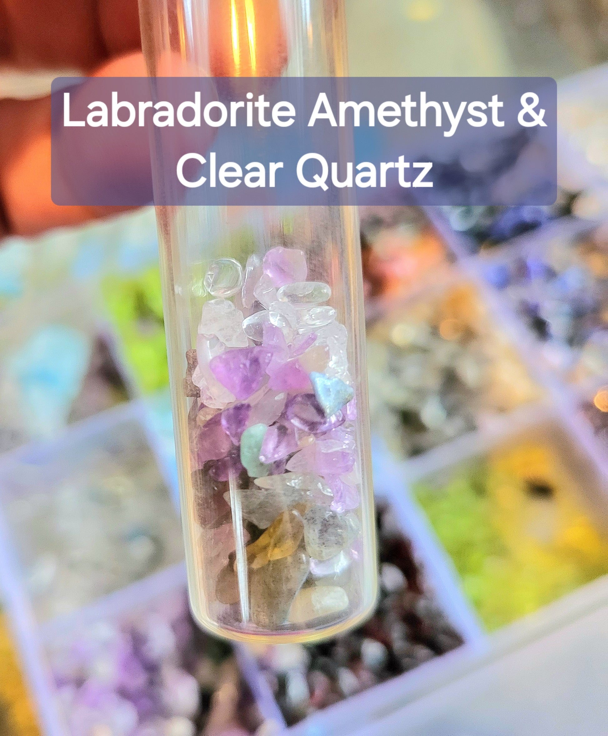 Wear-A-Spell Alchemy Oils Glass Bottle Roll on Gemstone combination Perfume Ancient Oils - Tartarian Treasures & Trinkets