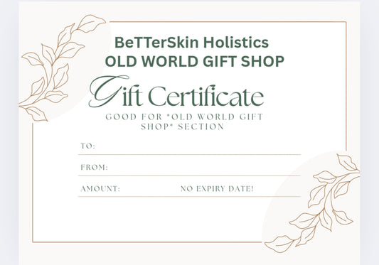 Tartarian Treasures GIFT SHOP -Digital Gift Cards- No Expiry!