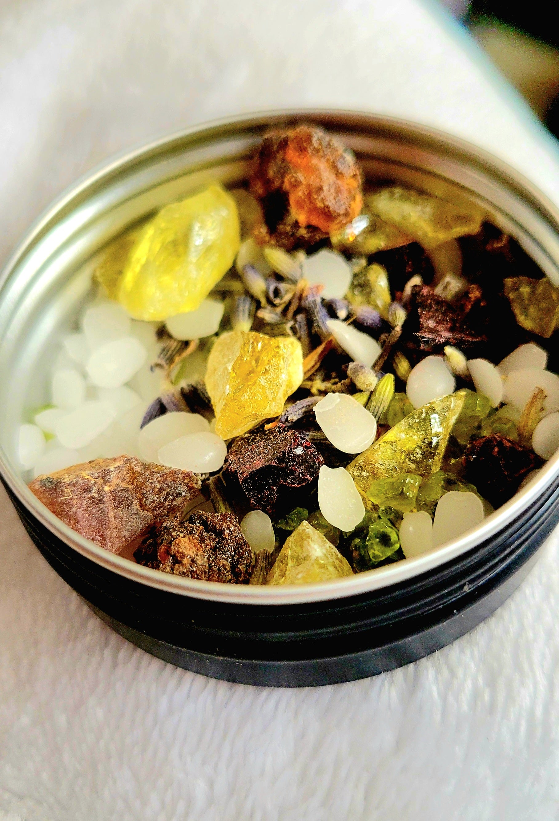 Loose - In-Jar Magick SPELL Melts™-Ancient Recipes Powerful Herbs, Gemstones, Resin Rosin- Bend Reality in YOUR favor! 3 Night Spell - Tartarian Treasures & Trinkets