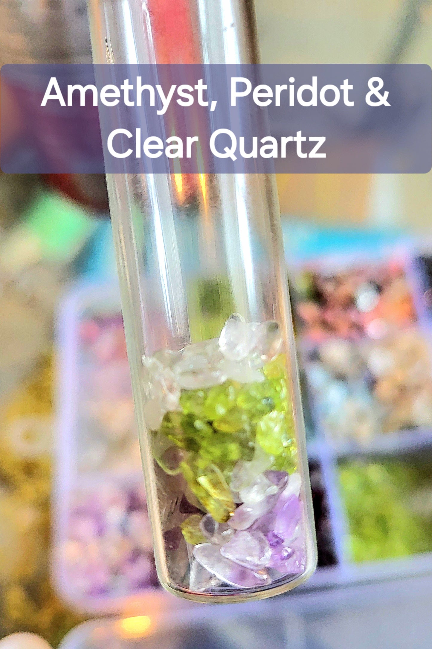 Wear-A-Spell Alchemy Oils Glass Bottle Roll on Gemstone combination Perfume Ancient Oils - Tartarian Treasures & Trinkets