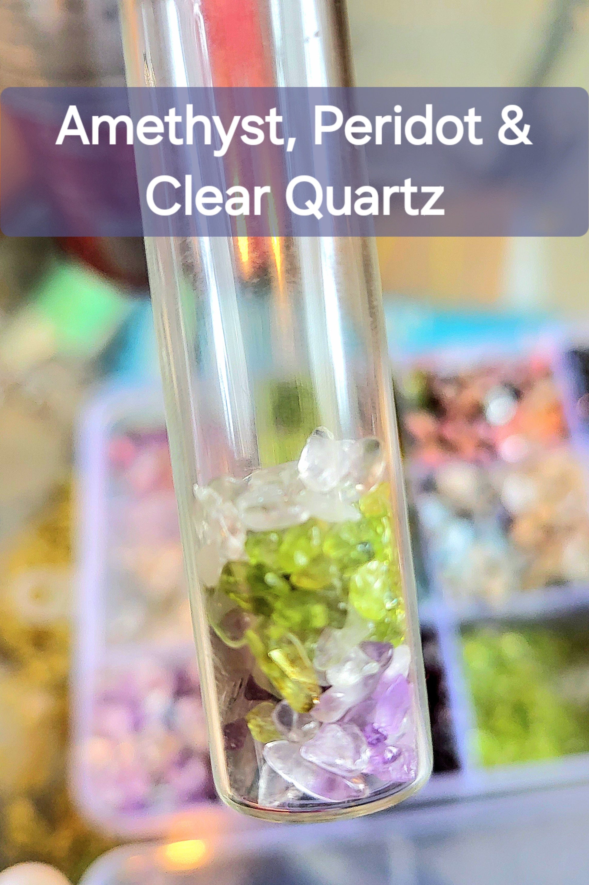 Wear-A-Spell Alchemy Oils Glass Bottle Roll on Gemstone combination Perfume Ancient Oils - Tartarian Treasures & Trinkets