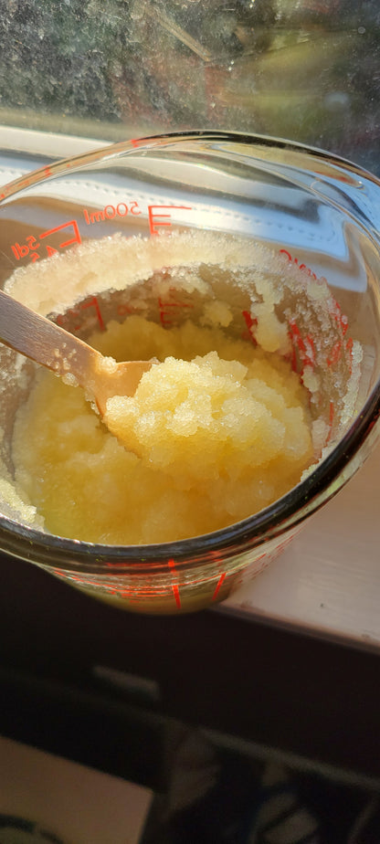 NEW! VITAMIN C- Cane Sugar & Raw Honey BRIGHTENING Face /Body SCRUB