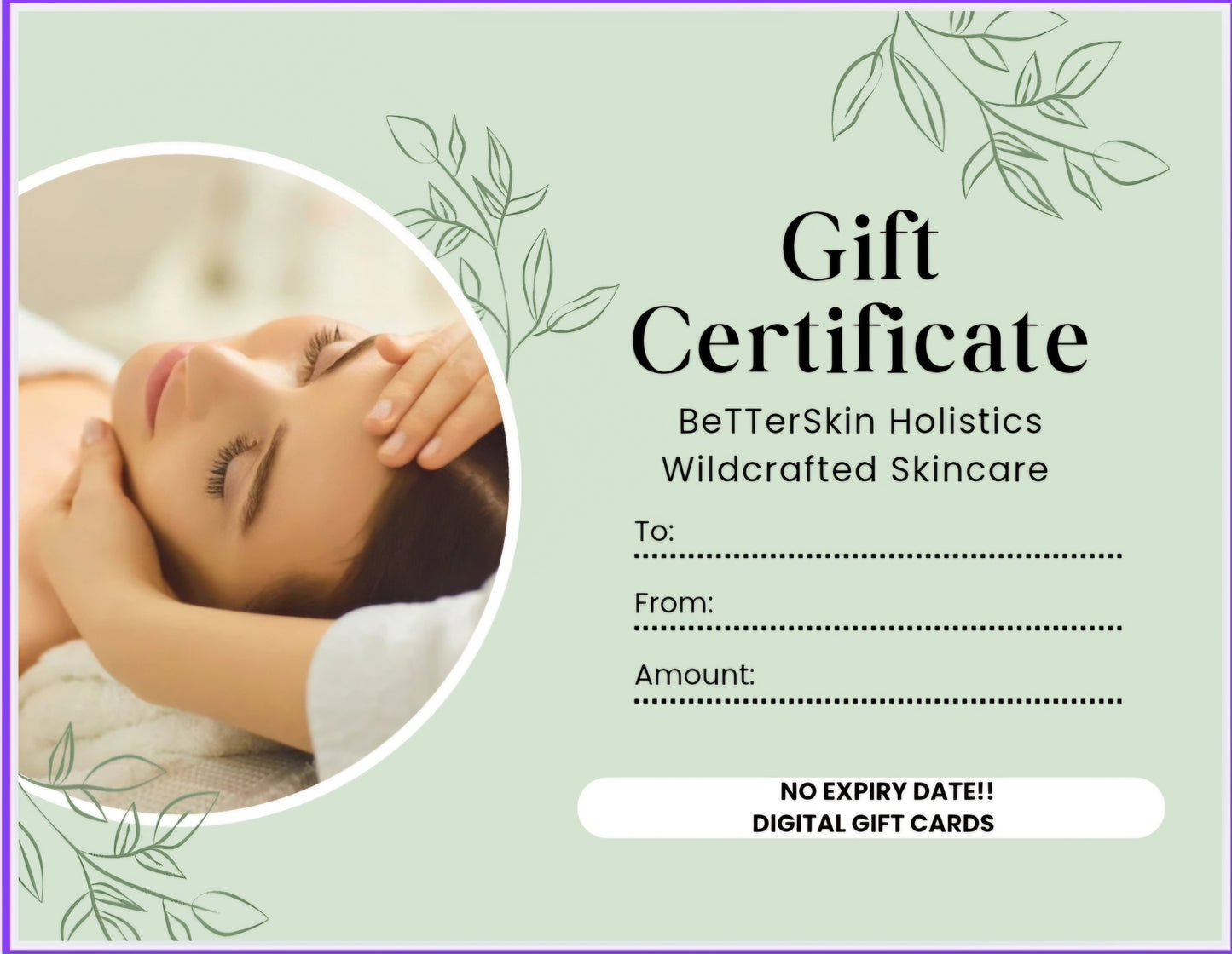 BeTTerSkin Holistics Digital Gift Cards  (No Expiry) - Tartarian Treasures & Trinkets