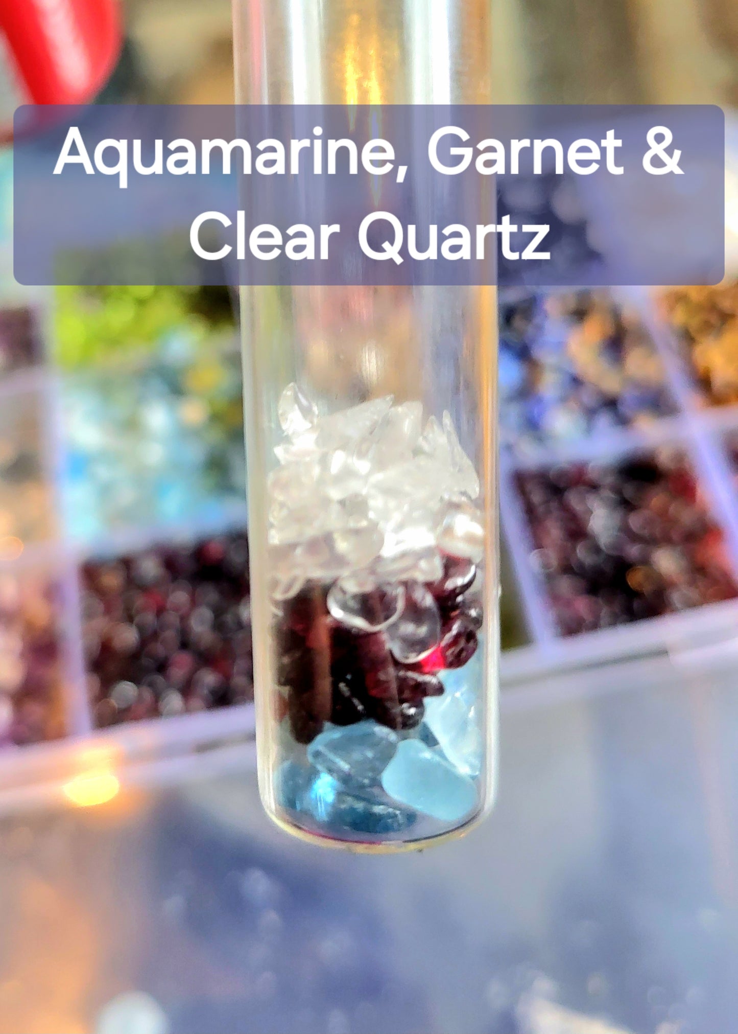 Wear-A-Spell Alchemy Oils Glass Bottle Roll on Gemstone combination Perfume Ancient Oils - Tartarian Treasures & Trinkets