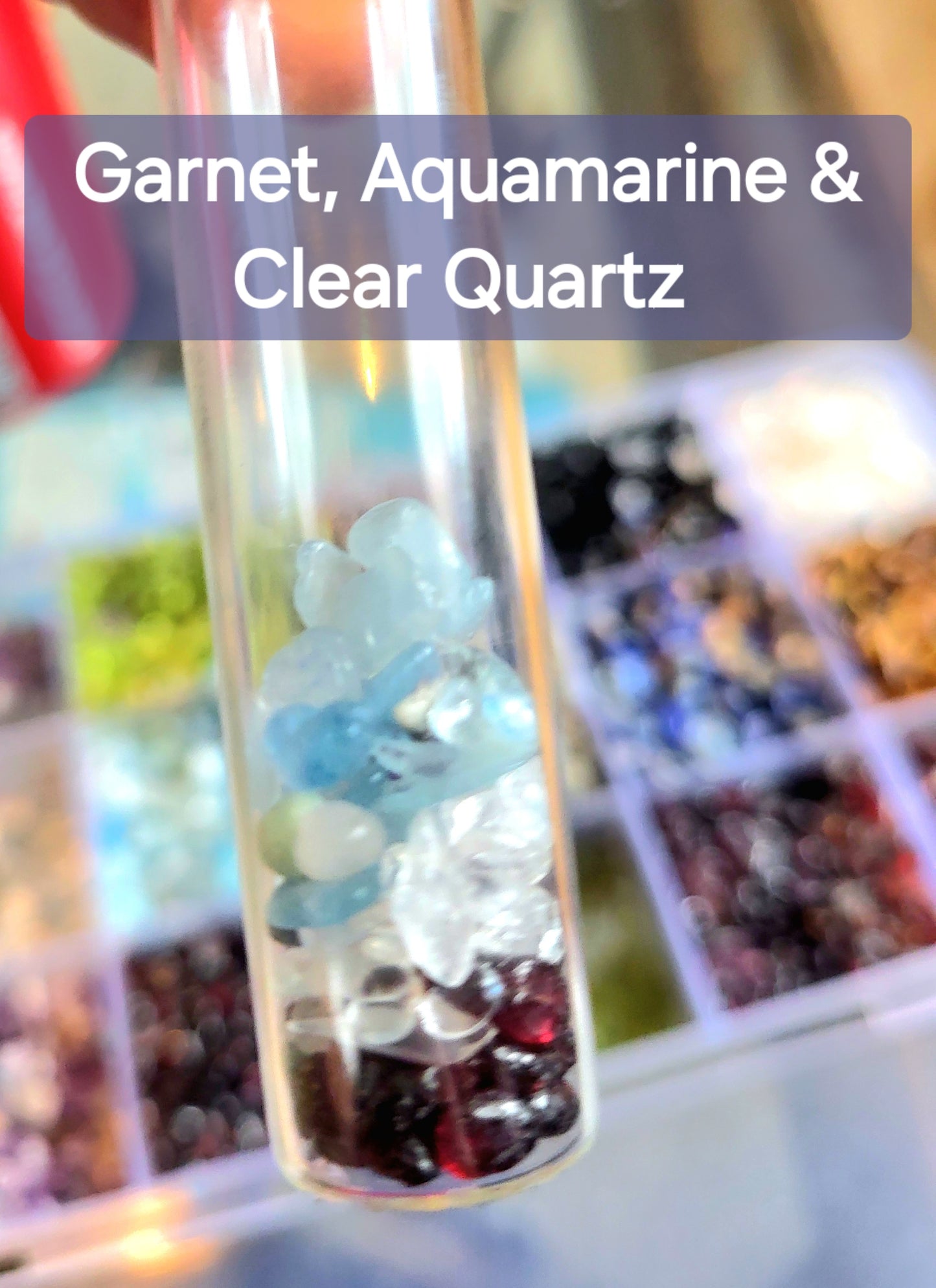 Wear-A-Spell Alchemy Oils Glass Bottle Roll on Gemstone combination Perfume Ancient Oils - Tartarian Treasures & Trinkets