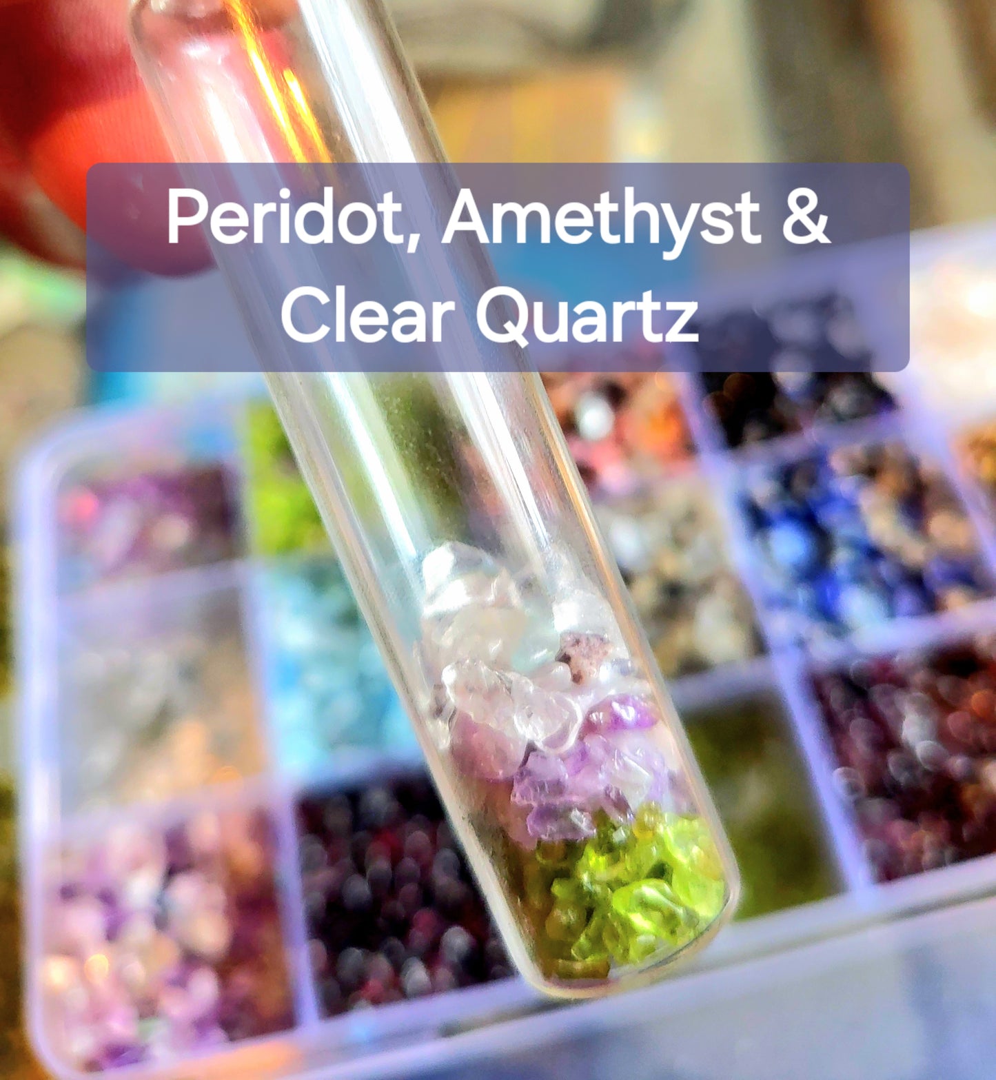 Wear-A-Spell Alchemy Oils Glass Bottle Roll on Gemstone combination Perfume Ancient Oils - Tartarian Treasures & Trinkets