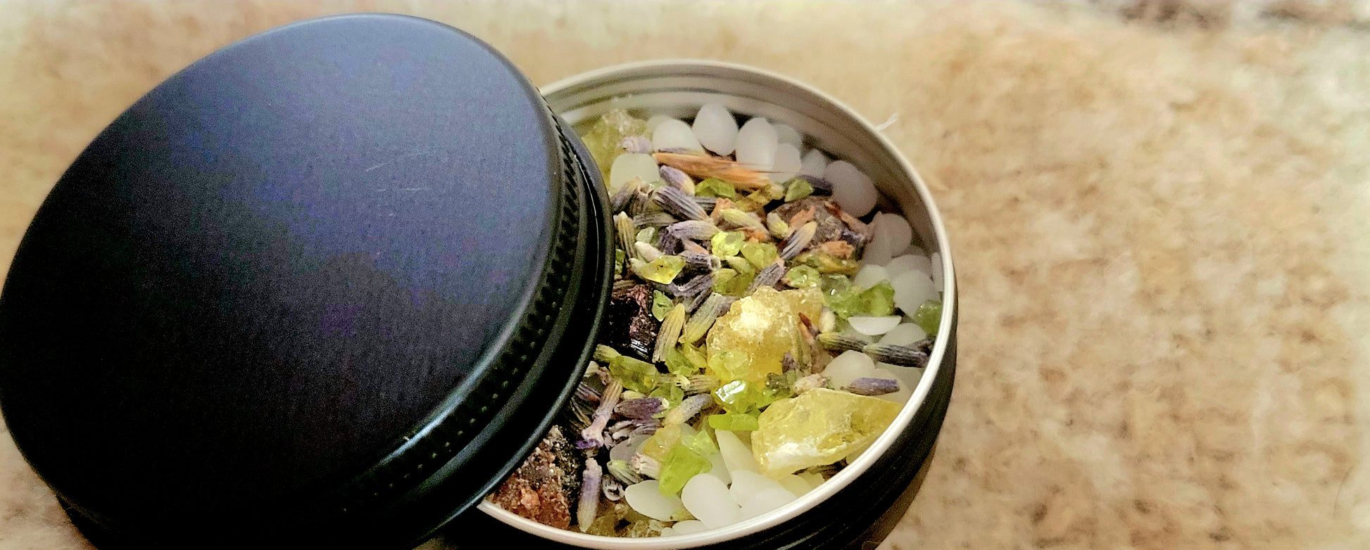 Loose - In-Jar Magick SPELL Melts™-Ancient Recipes Powerful Herbs, Gemstones, Resin Rosin- Bend Reality in YOUR favor! 3 Night Spell - Tartarian Treasures & Trinkets