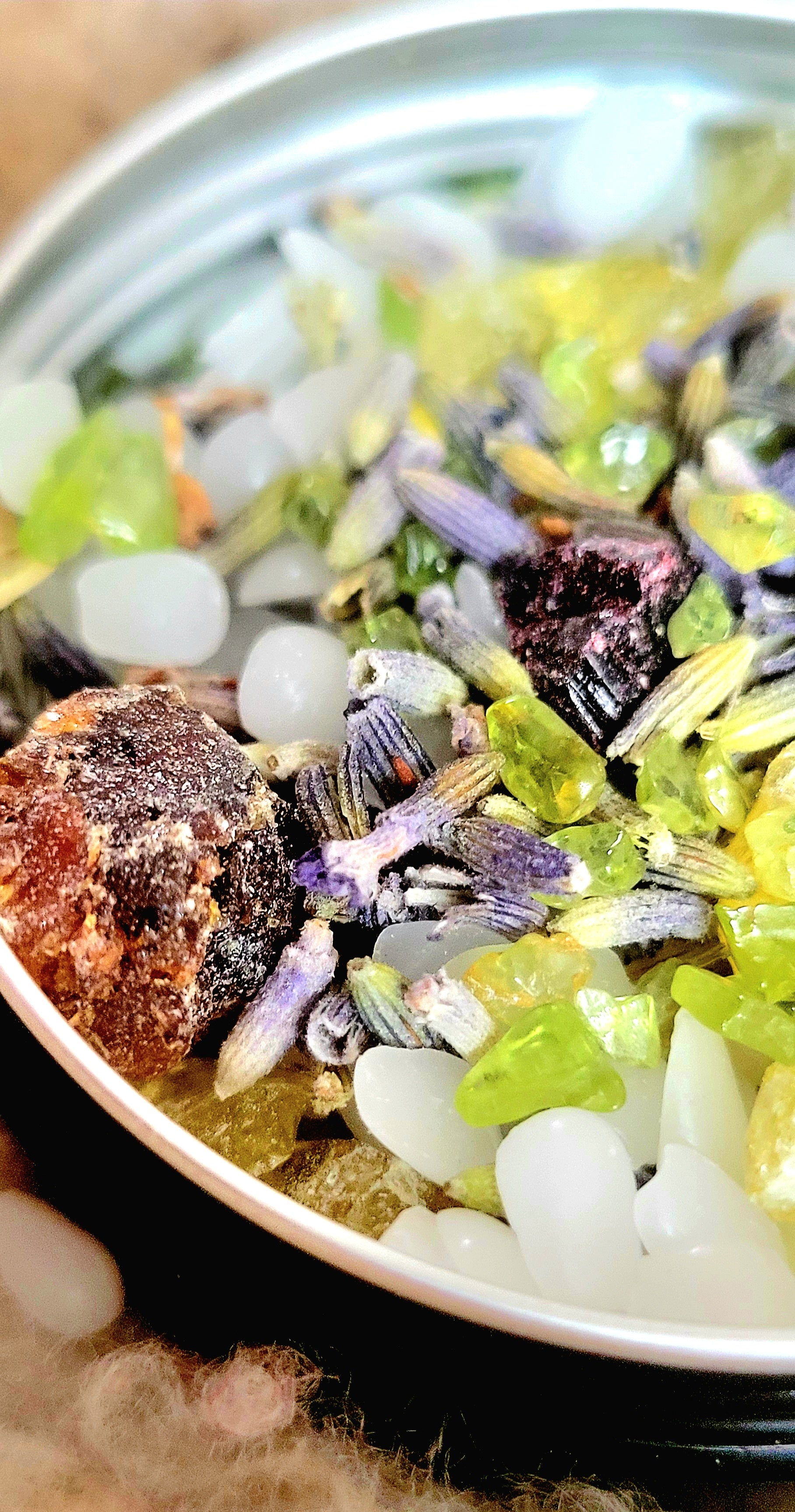 Loose - In-Jar Magick SPELL Melts™-Ancient Recipes Powerful Herbs, Gemstones, Resin Rosin- Bend Reality in YOUR favor! 3 Night Spell - Tartarian Treasures & Trinkets