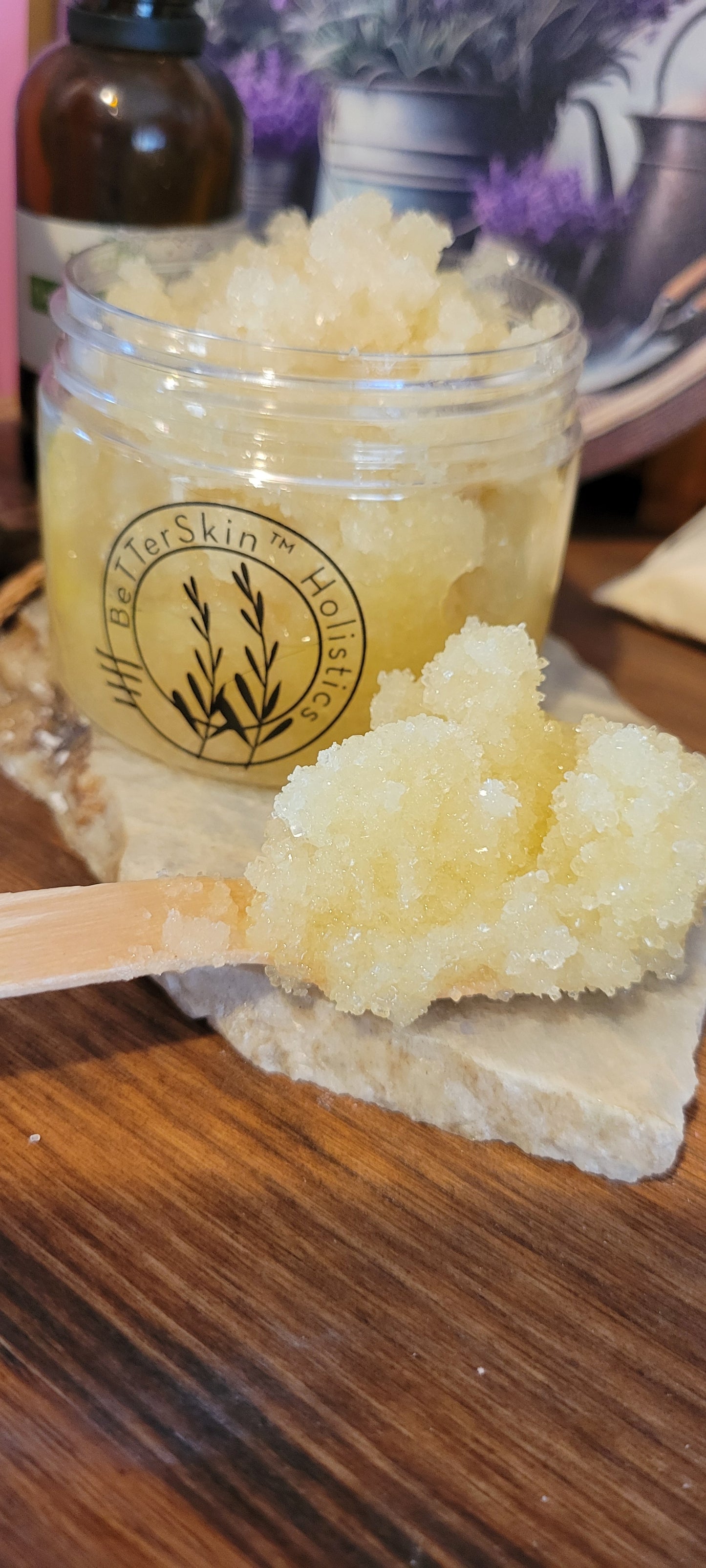NEW! VITAMIN C- Cane Sugar & Raw Honey BRIGHTENING Face /Body SCRUB